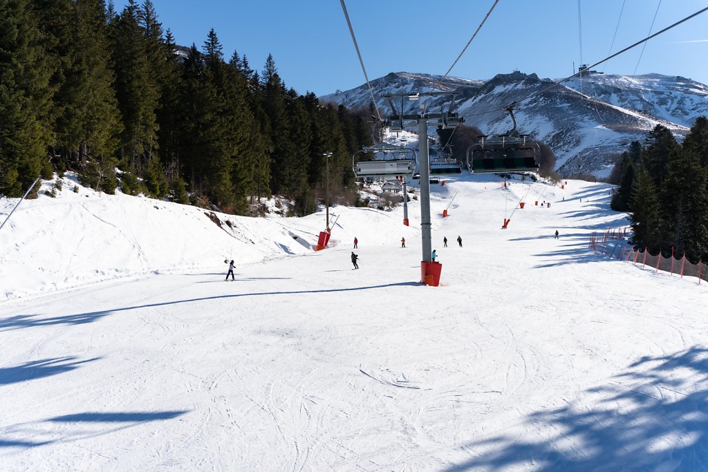 Le Lioran chairlift.